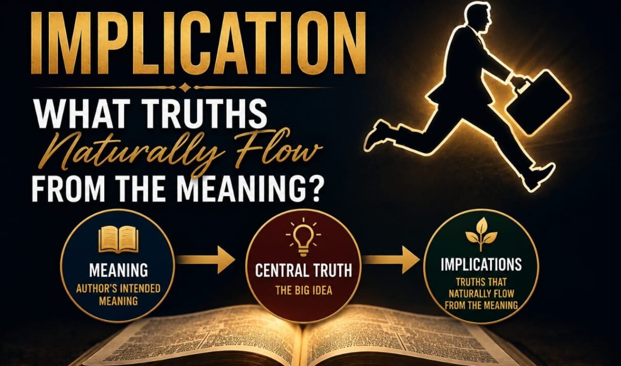Implication – What Truths Naturally Flow From The Meaning?